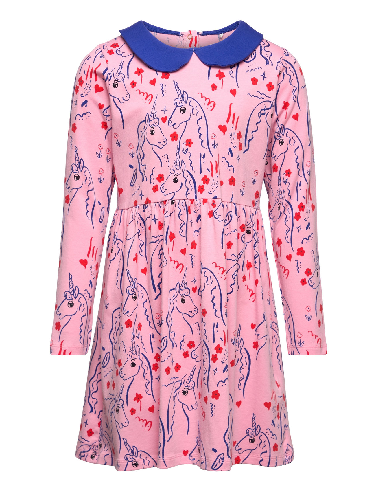 Mini Rodini Scottish Unicorns Aop Ls Dress - Dresses - Boozt.com