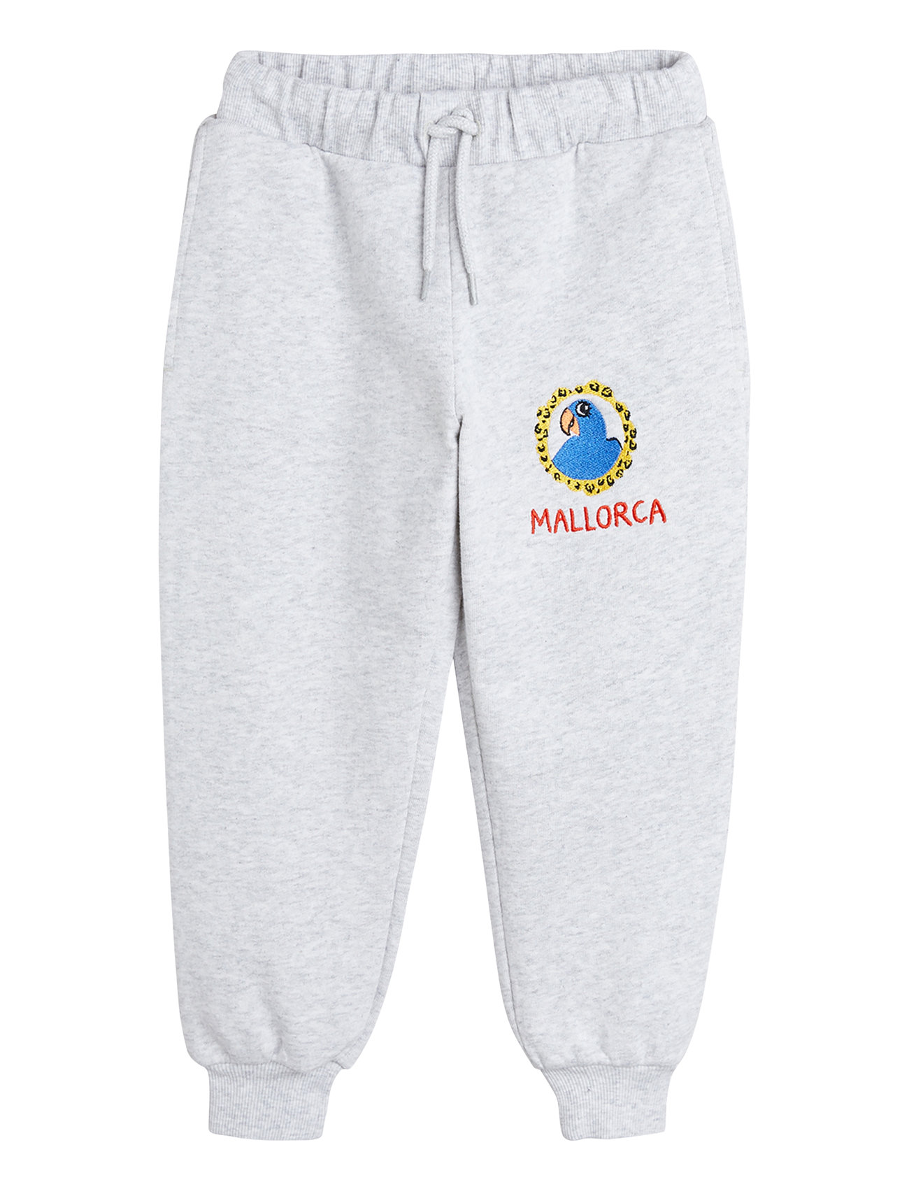 Parrot Emb Sweatpants Grey Mini Rodini