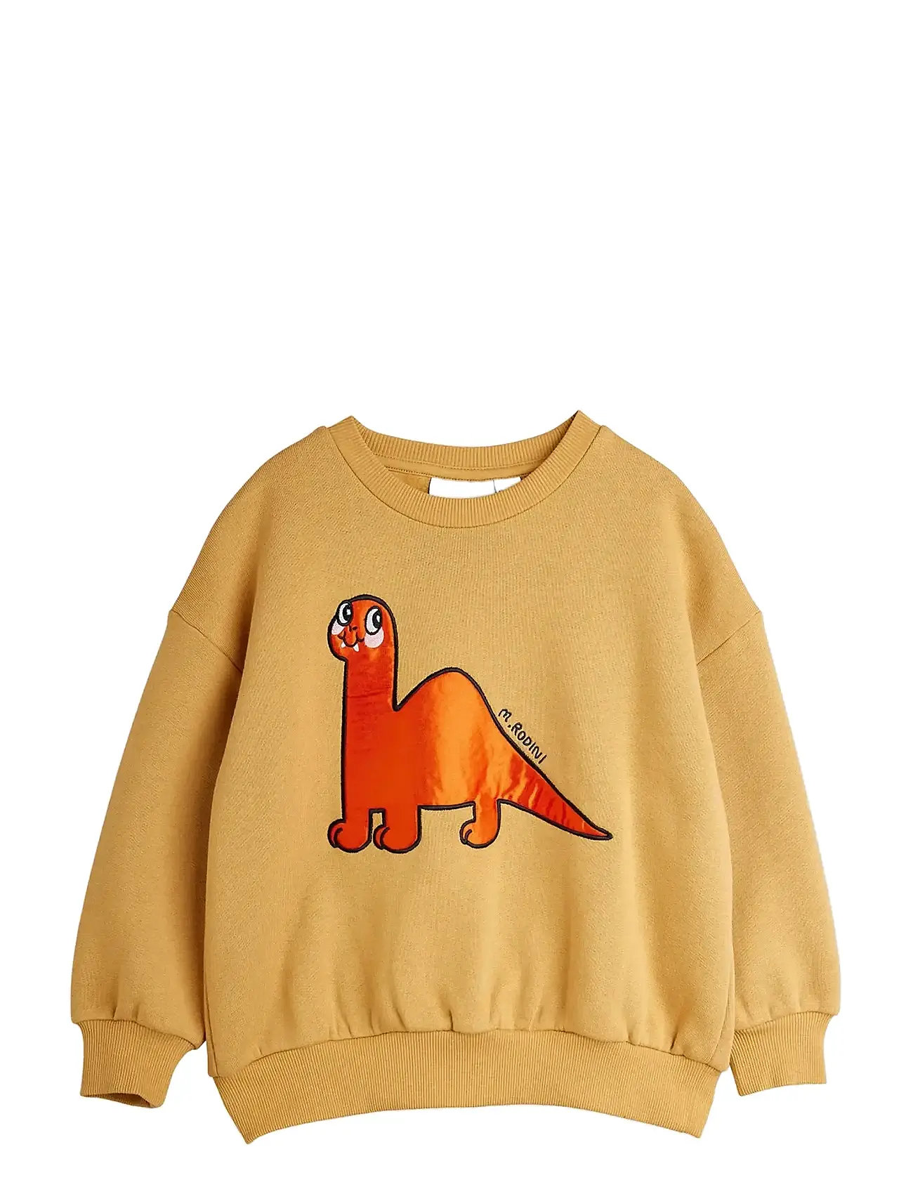 MINI RODINI Dino Application Rot Sweatshirt Gelb - 128/134 - Kinder