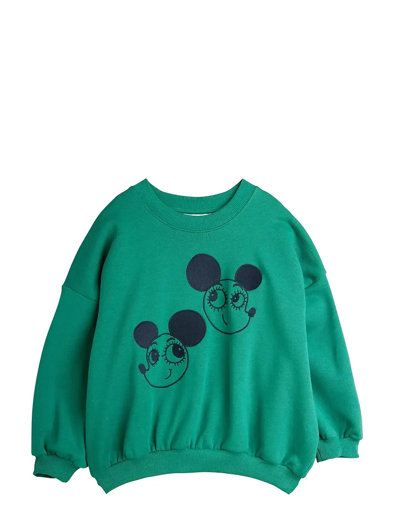MINI RODINI Ritzratz Emb Sweatshirt Grün - 140/146 - Kinder