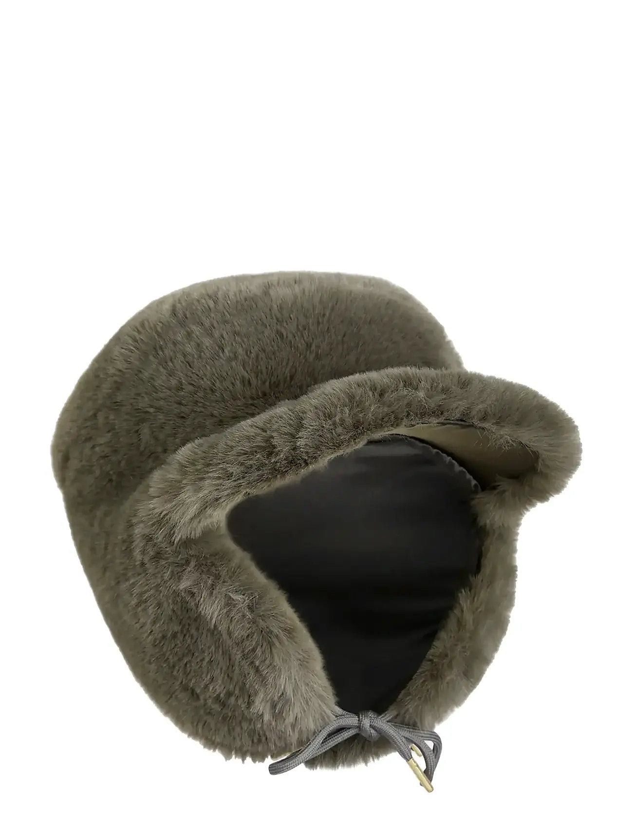 MINI RODINI Kunstpelz Basecap Grau - 48/50 - Kinder