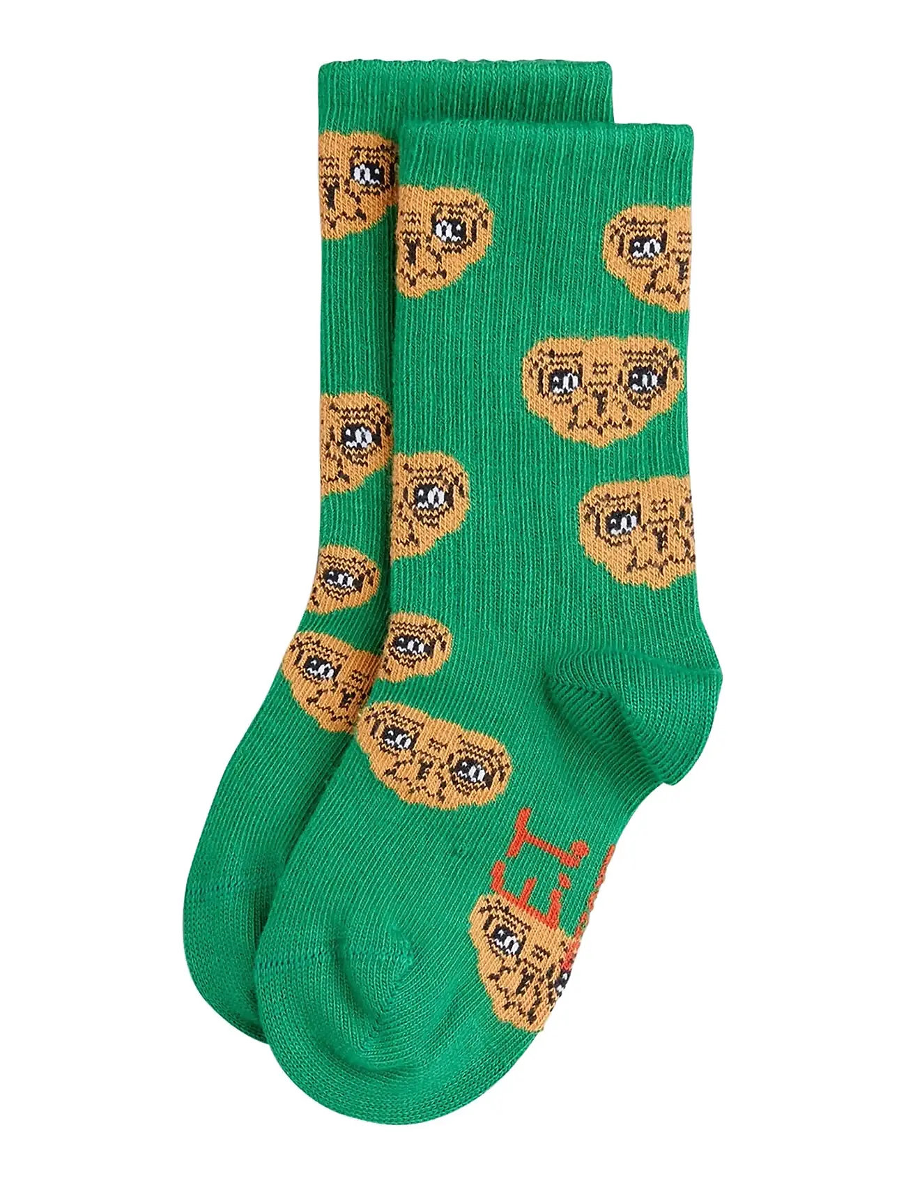 Mini Rodini E.t 1-Pack Sock, 36/39, Green, Sokker & Strømpebukser > Sokker, Børn