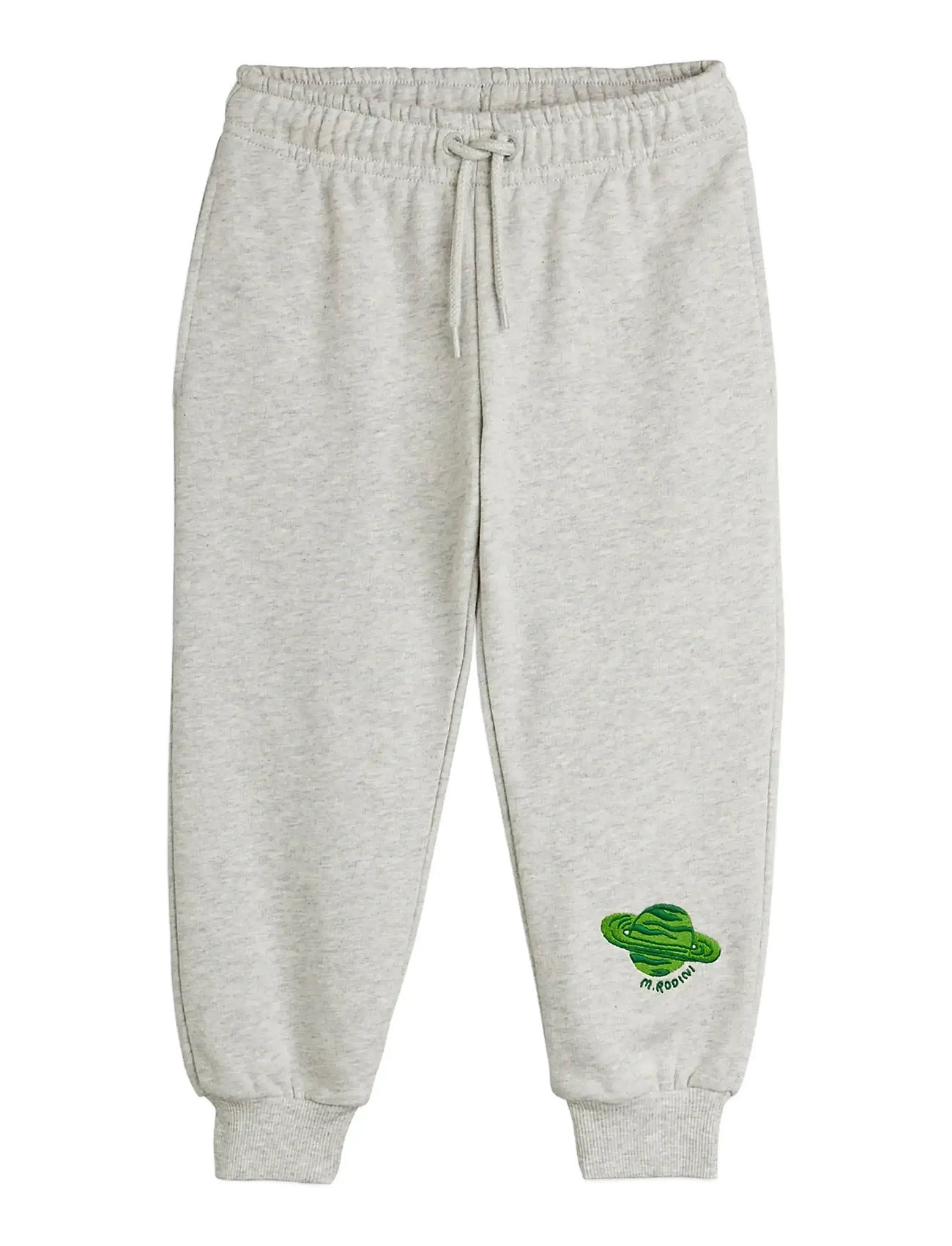 Mini Rodini Alien Travel Agency Sp Sweatpants, 116/122, Grey, Underdele > Joggingbukser, Børn
