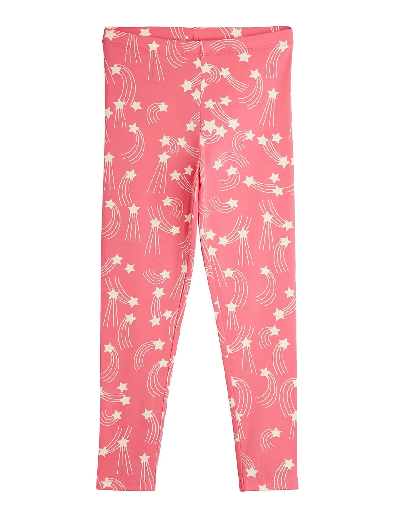 Mini Rodini Starfall Aop Leggings, 92/98, Pink, Underdele > Leggings, Børn