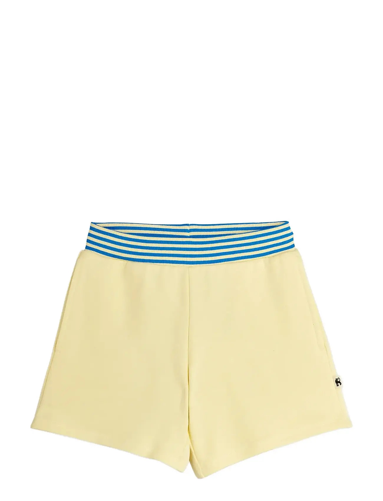 Mini Rodini To The Moon Sweatshorts, 104/110, Yellow, Shorts > Svedeshorts, Børn