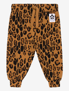 Basic leopard trousers - baby trousers - beige