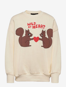 Wild at heart sweatshirt - sweat-shirt - white