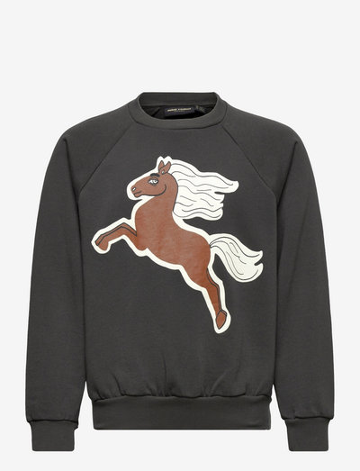 Horses sp sweatshirt - sweatshirts - black