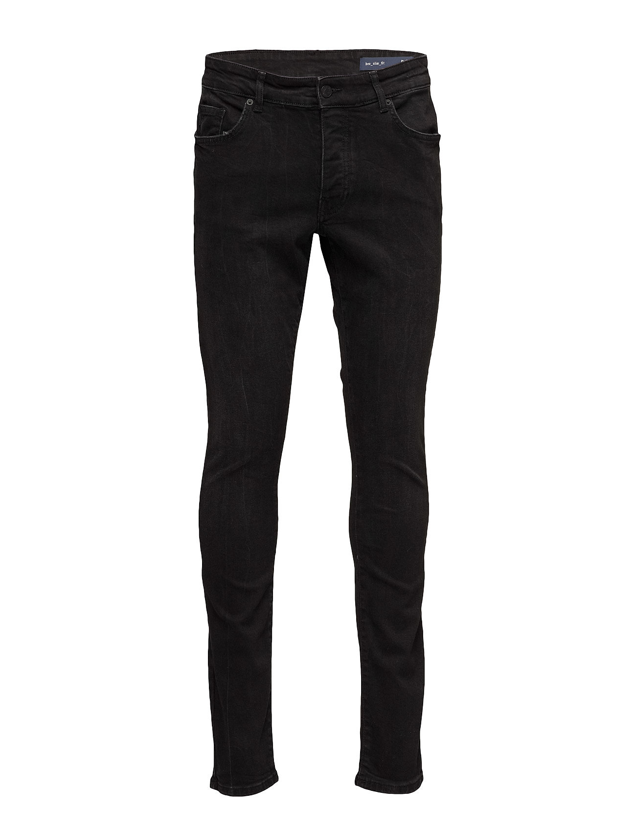 Ben Nw Slim Jeans Zwart Minimum minimum kopen in de aanbieding