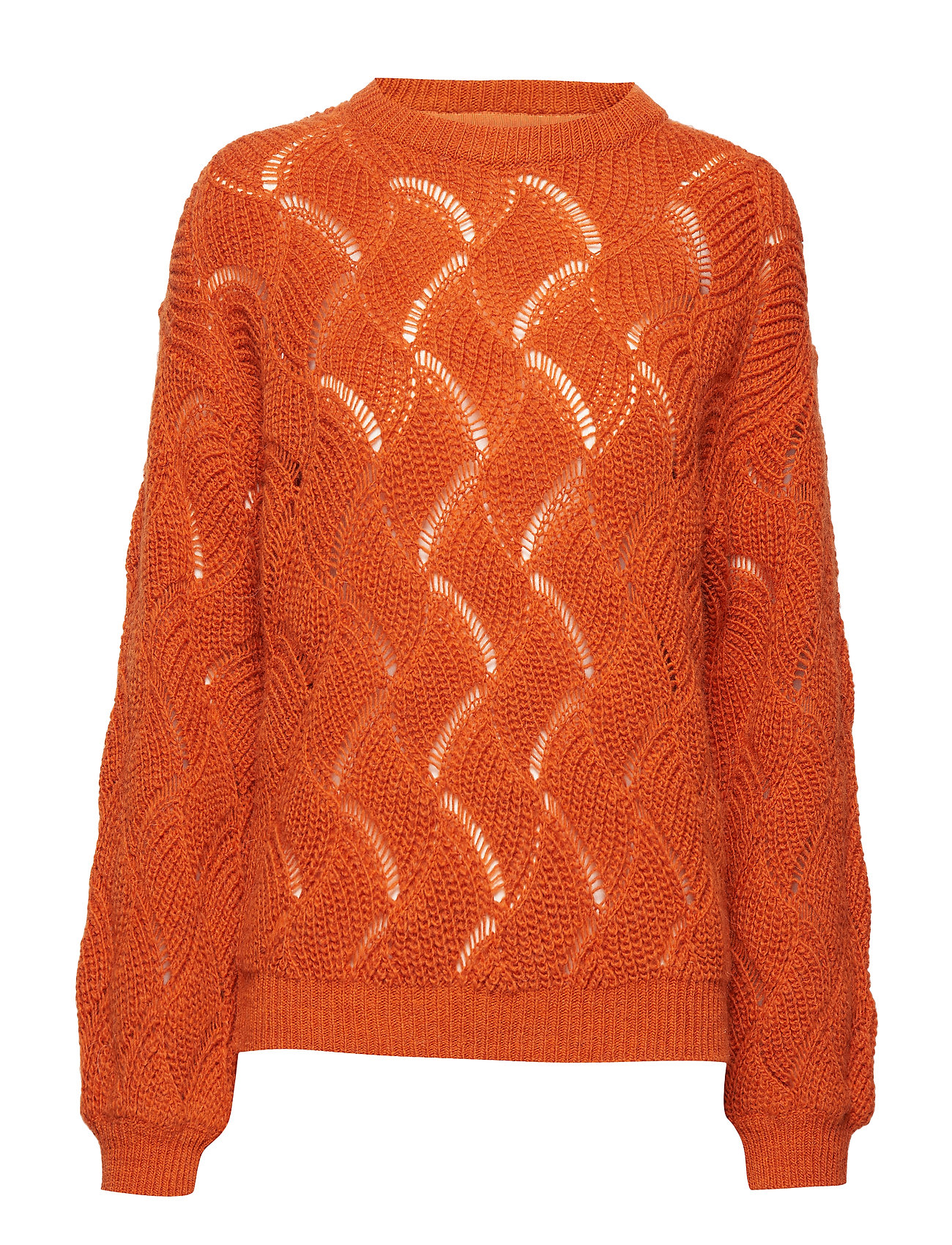 Adelyn Gebreide Trui Oranje Minimum minimum kopen in de aanbieding Adelyn Gebreide Trui Oranje Minimum minimum kopen in de aanbieding