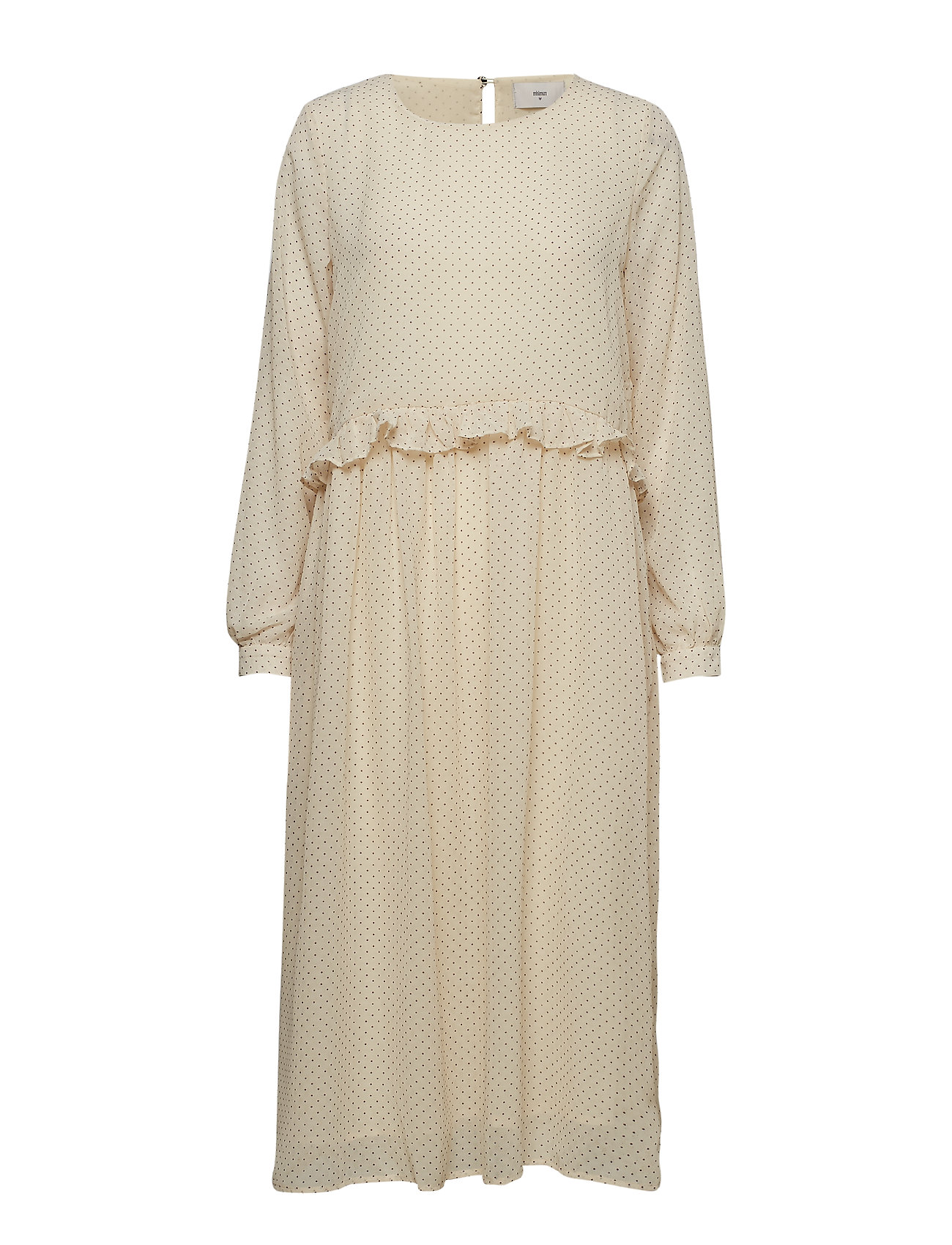 Elvita Jurk Knielengte Creme Minimum minimum kopen in de aanbieding Elvita Jurk Knielengte Creme Minimum minimum kopen in de aanbieding