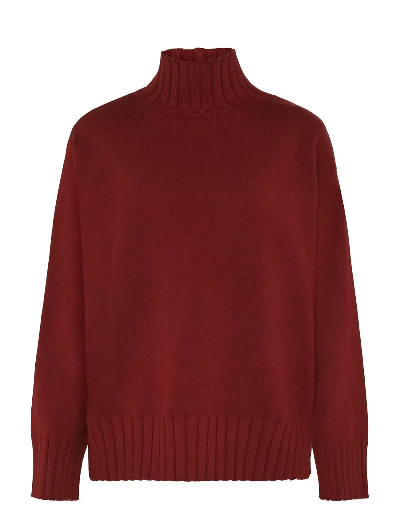 MINIMUM Darcys 3448 Rollkragen Burgundy - S - Damen