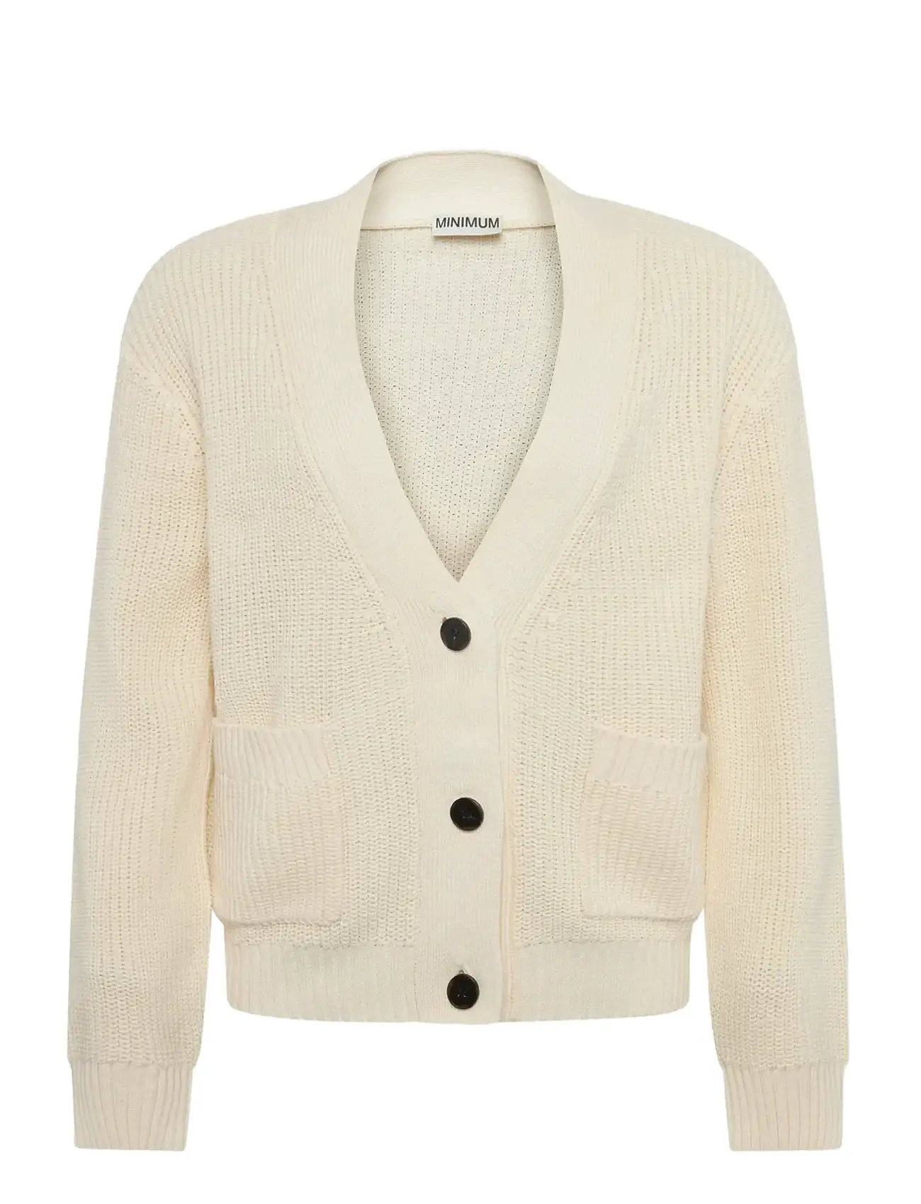 MINIMUM Gala Cardigan G006 Gots Cream - M - Damen