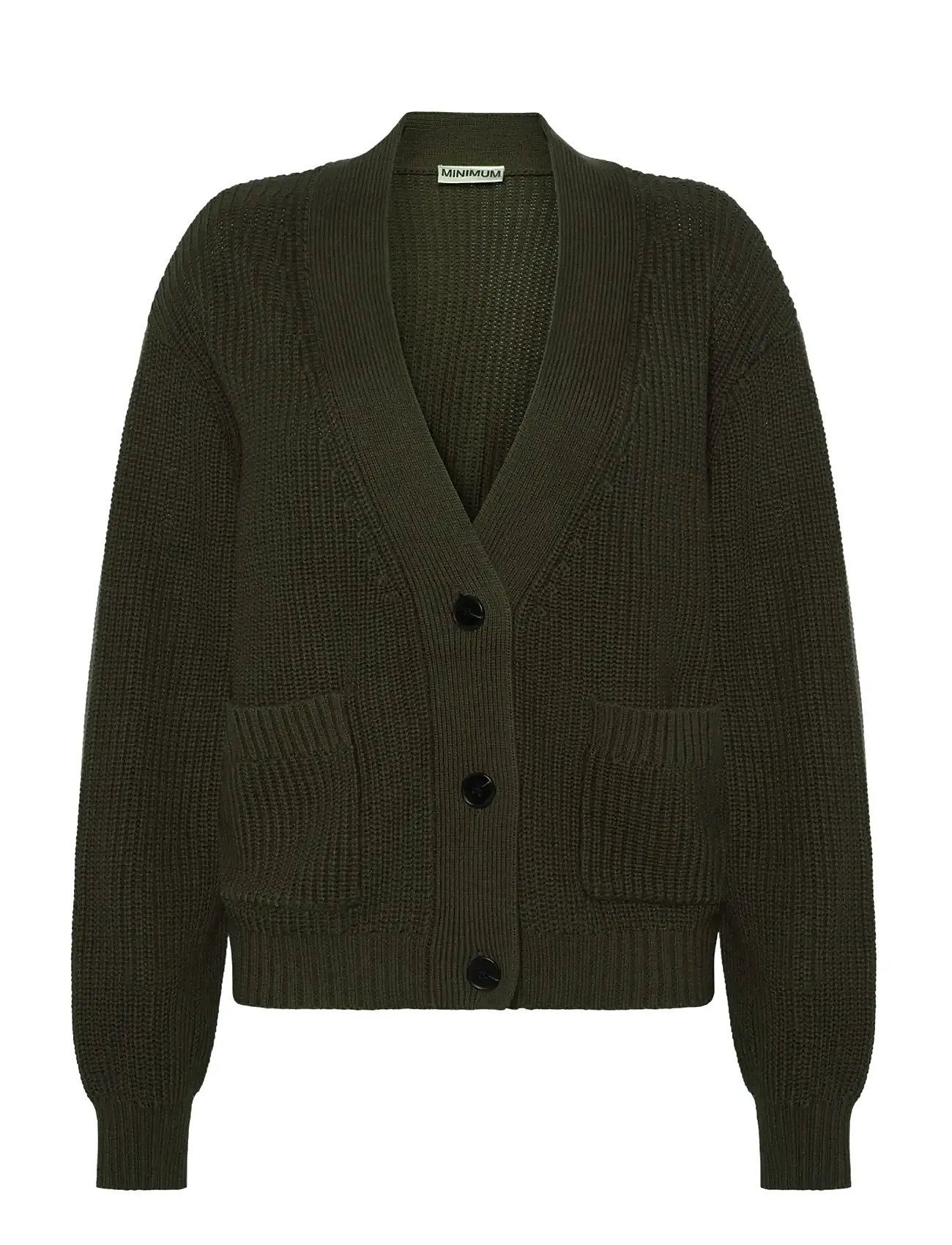 MINIMUM Gala Cardigan G006 Gots Schwarz - XS - Damen