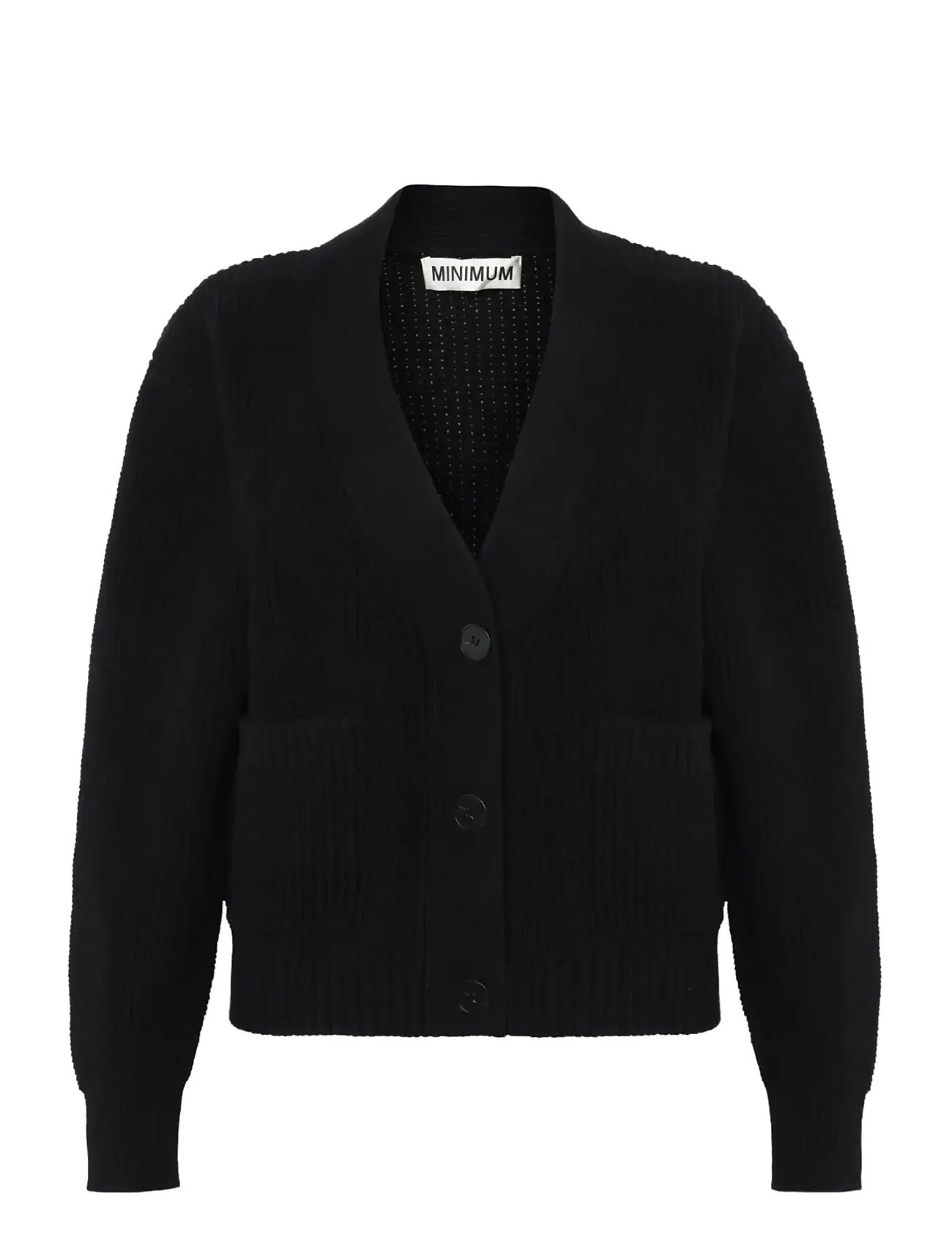 MINIMUM Gala Cardigan G006 Gots Schwarz - XS - Damen