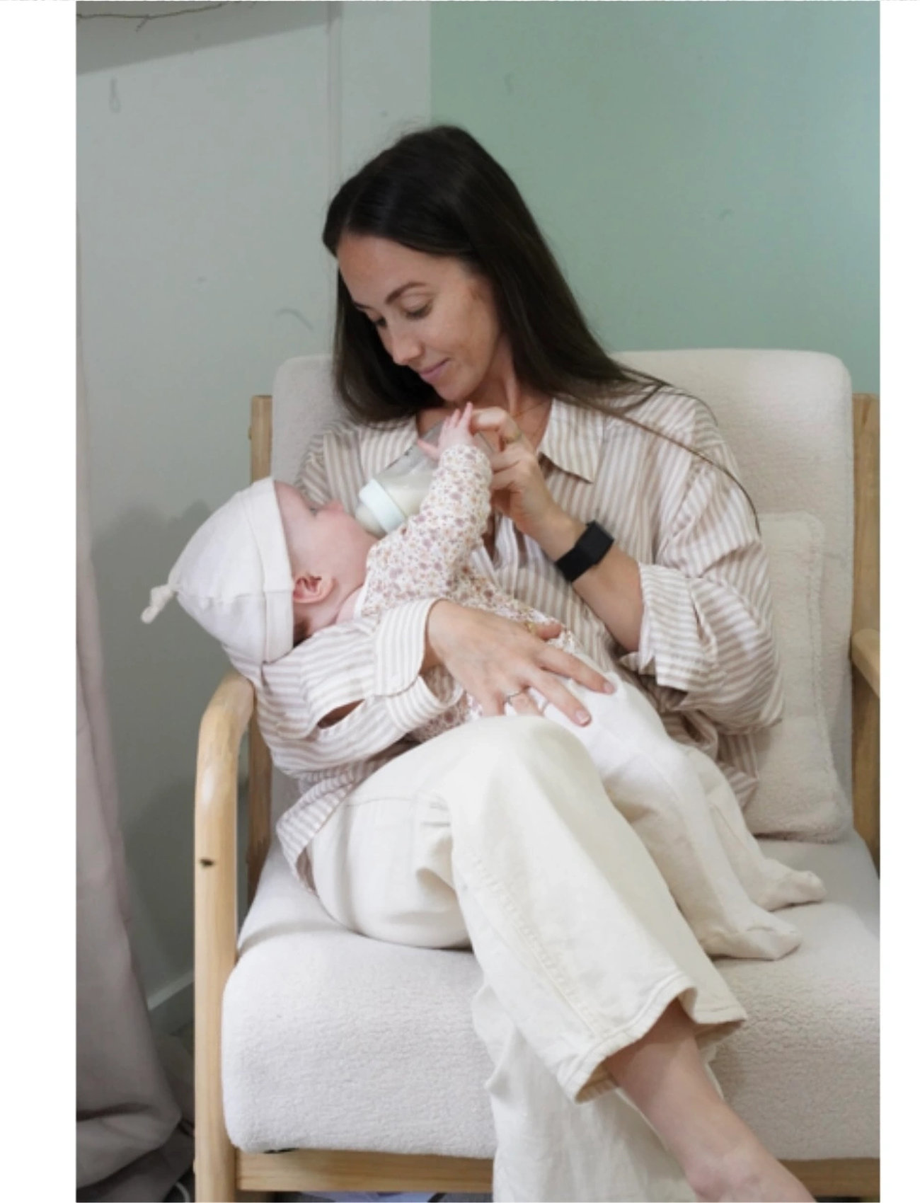 Mininor Feeding Bottle (Pp), 0 M, White, Babyflasker Og Tilbehør > Babyflasker, Børn