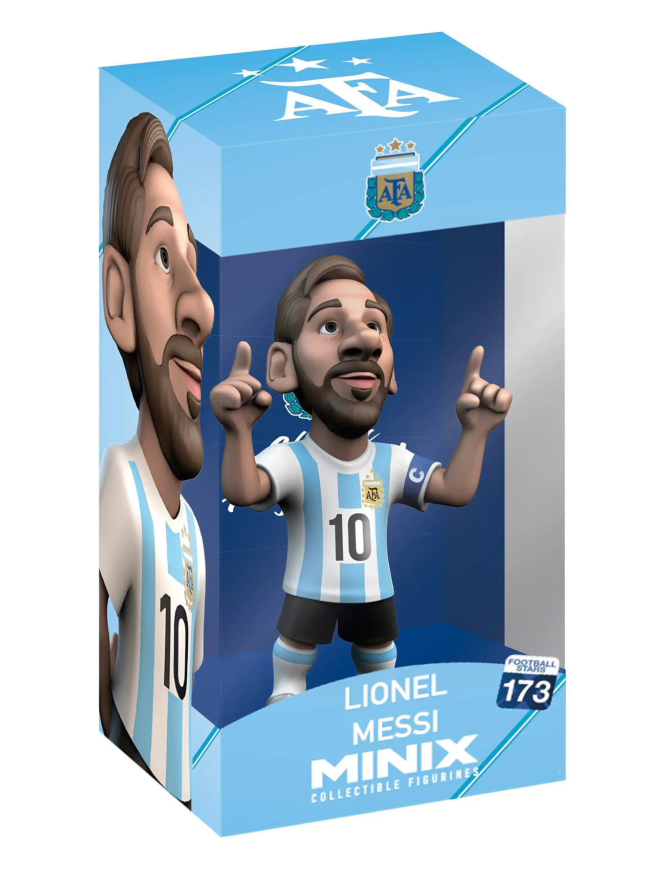Mnx Fb Messi Argentina Toys Playsets & Action Figures Action Figures Multi/patterned Minix