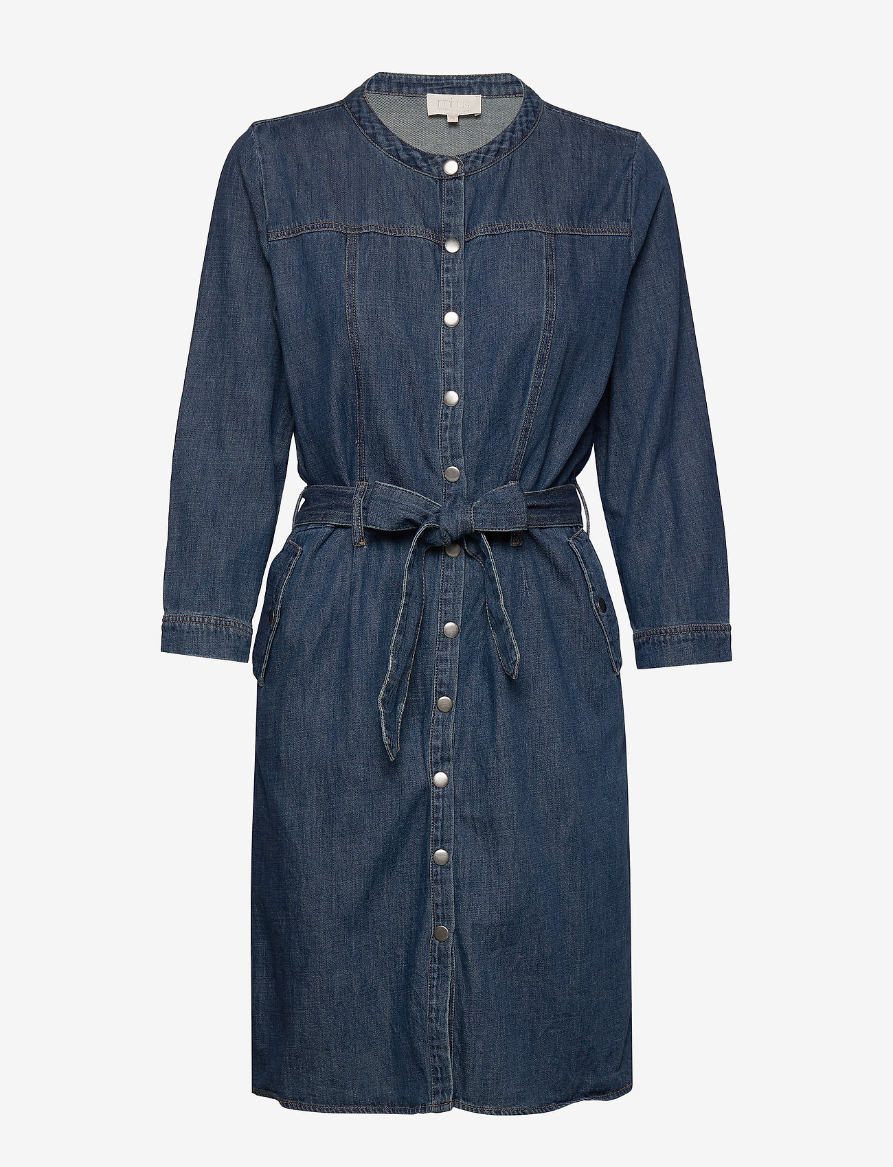 minus-larina-denim-dress-midi-kjoler-boozt