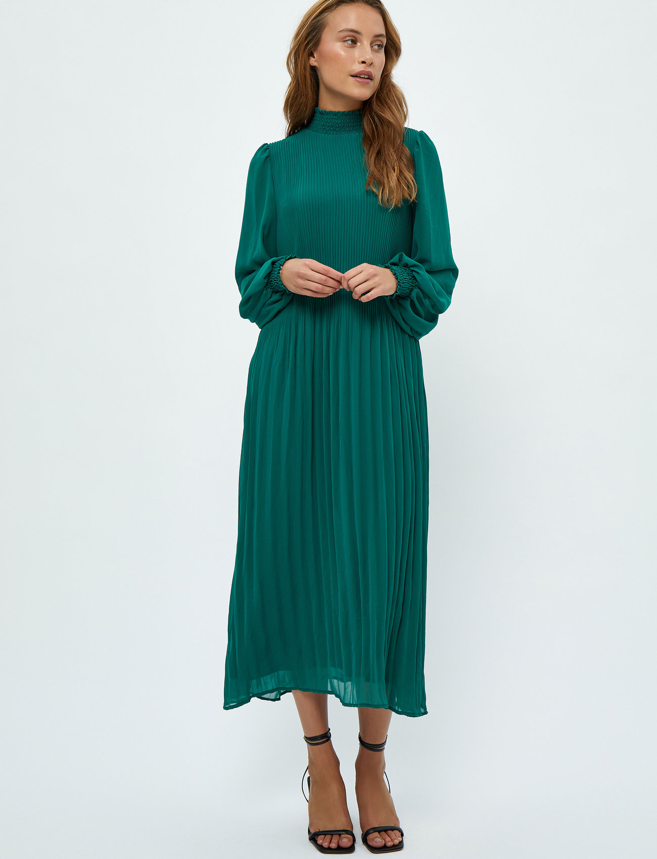 Minus Mia Smock Lang Kjole (Ocean Green/Grønn) - 1600 kr | Boozt.com