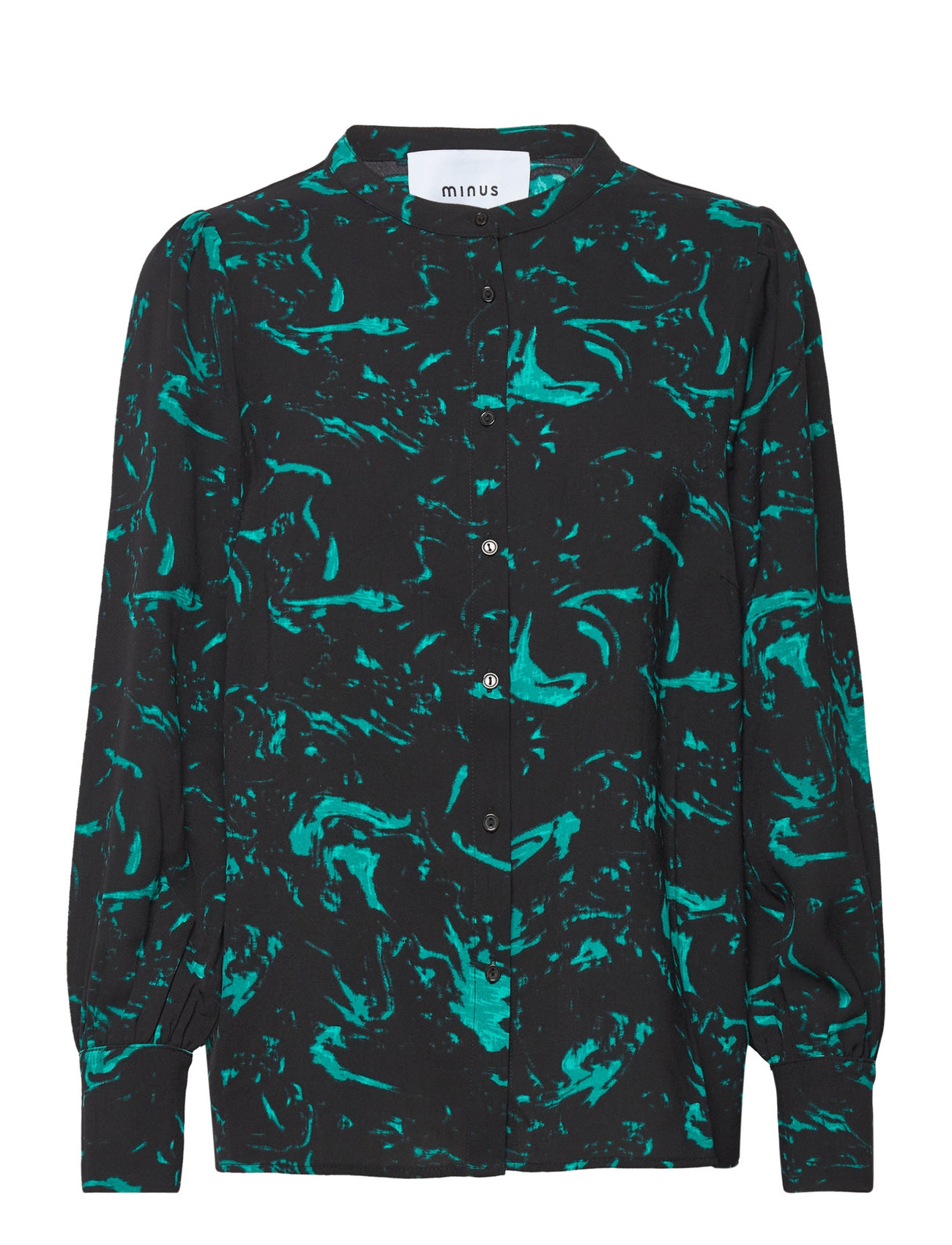 Bibliografi virkelighed fordel Minus Selena Skjorte (Ocean Green Swirl Print), 405 kr | Stort udvalg af  designer mærker | Booztlet.com