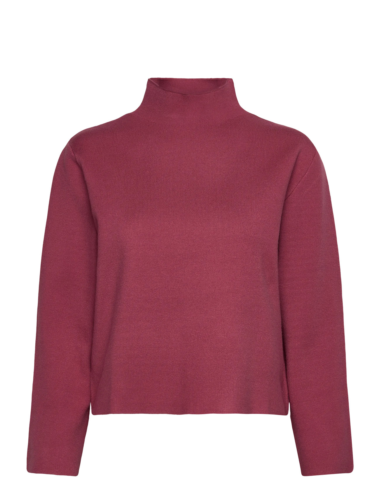 Minus Mslupi High Neck Knit Pullover, XS, Red, Strik > Rullekrave, Dame