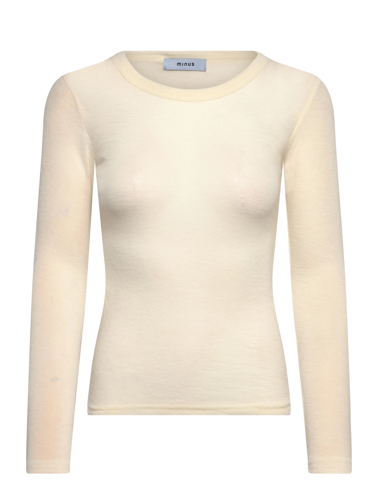 MINUS Mscally Lange Ärmel Oberteil Cream - XL - Damen