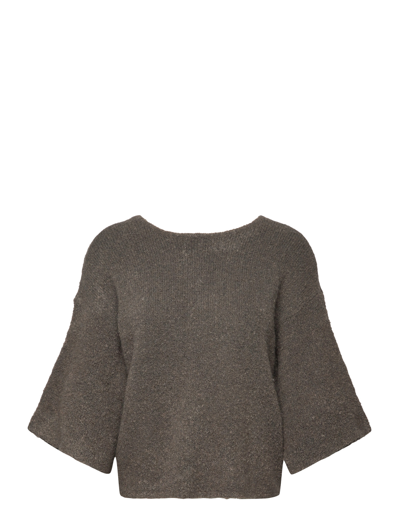MINUS Mstalima Cropped Knit Pullover Grau - L - Damen