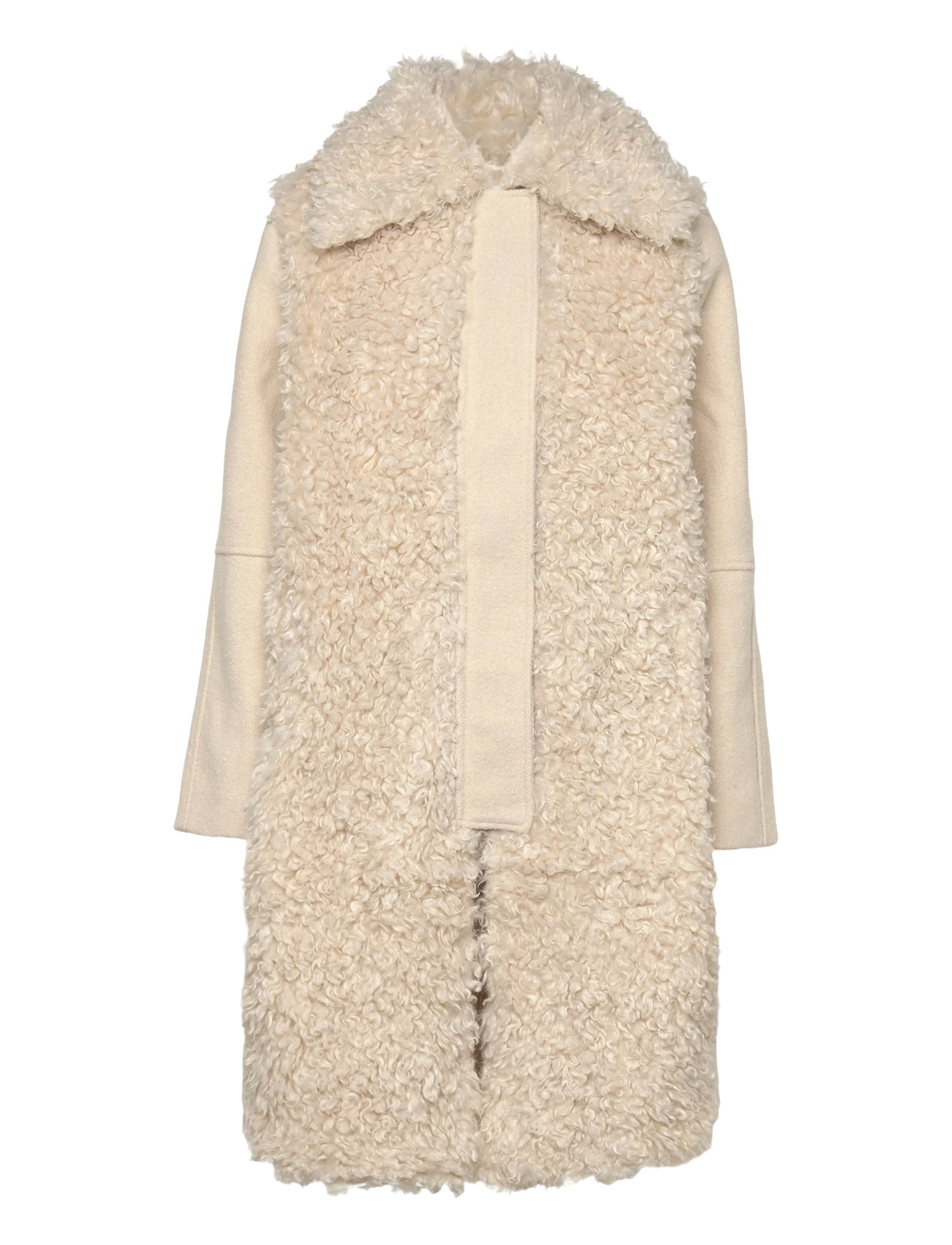 Minus Msmay Coat, 38, Cream, Frakker > Vinterfrakker, Dame