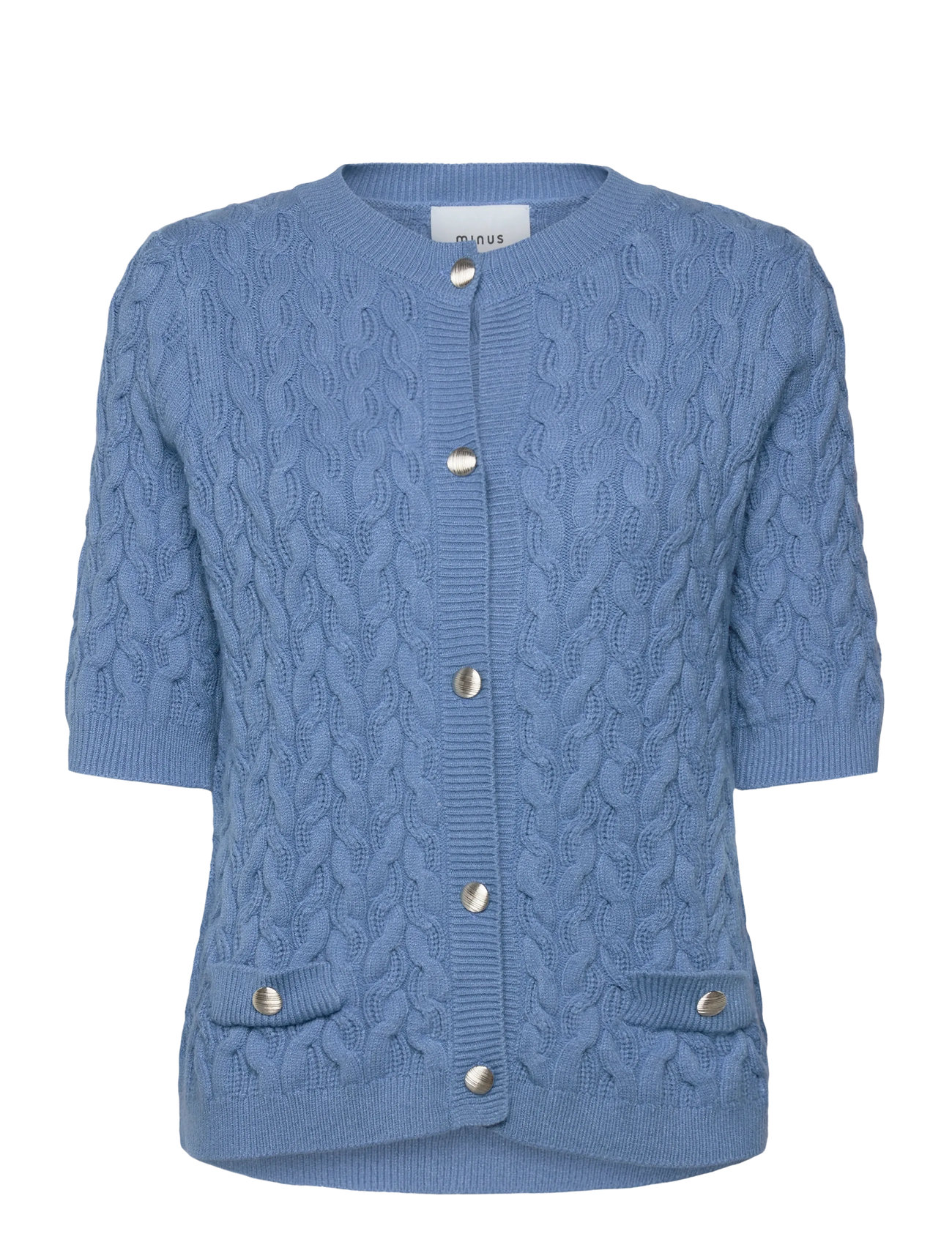 MINUS Msfilucca Knit Cardigan Blau - XL - Damen