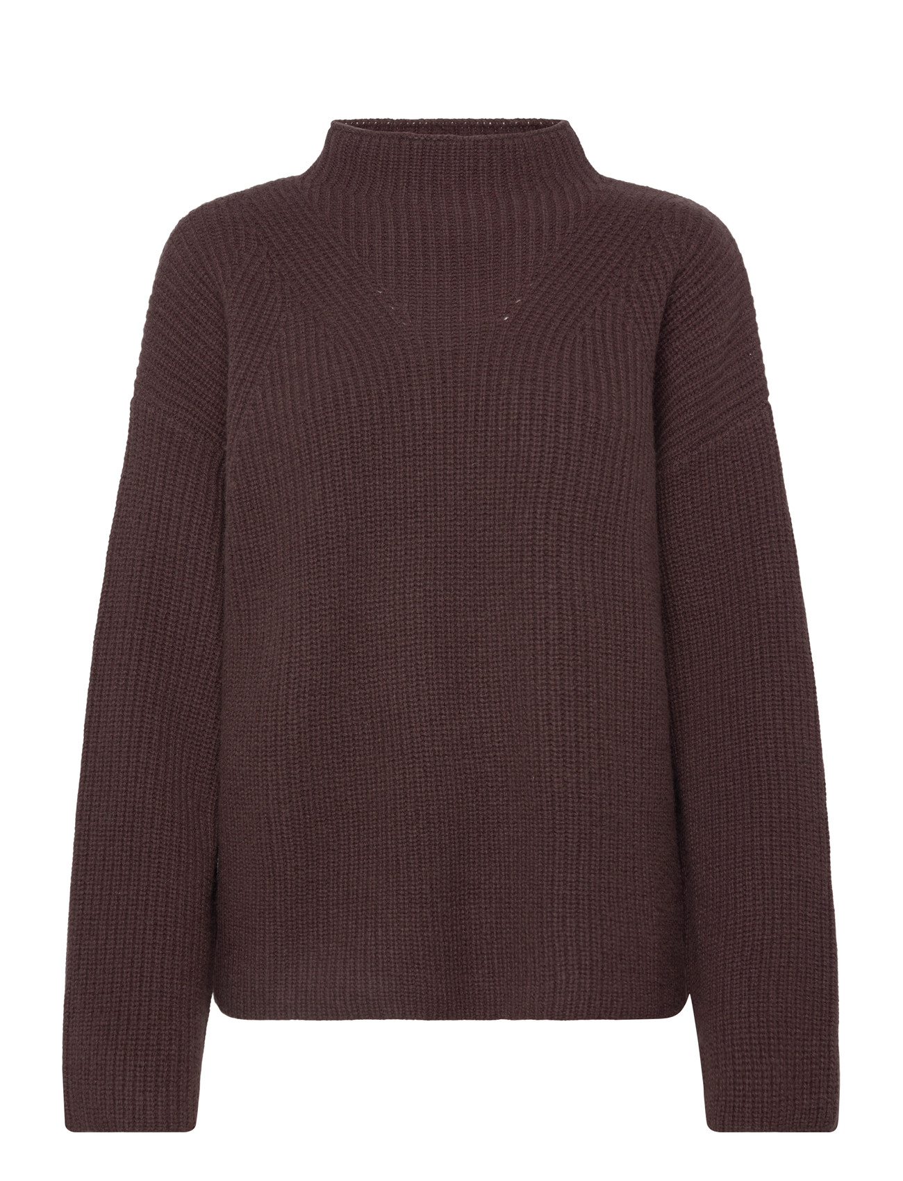 Minus Mslucille Knit Pullover, XL, Brown, Strik > Trøjer, Dame