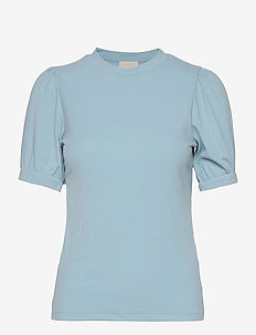 Johanna T-shirt - t-shirts - powder blue