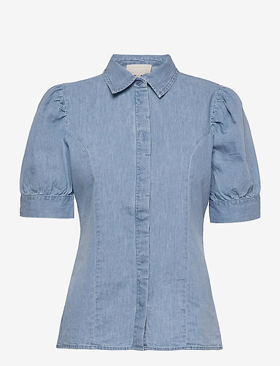 Nikia shirt - denimskjorter - powder blue