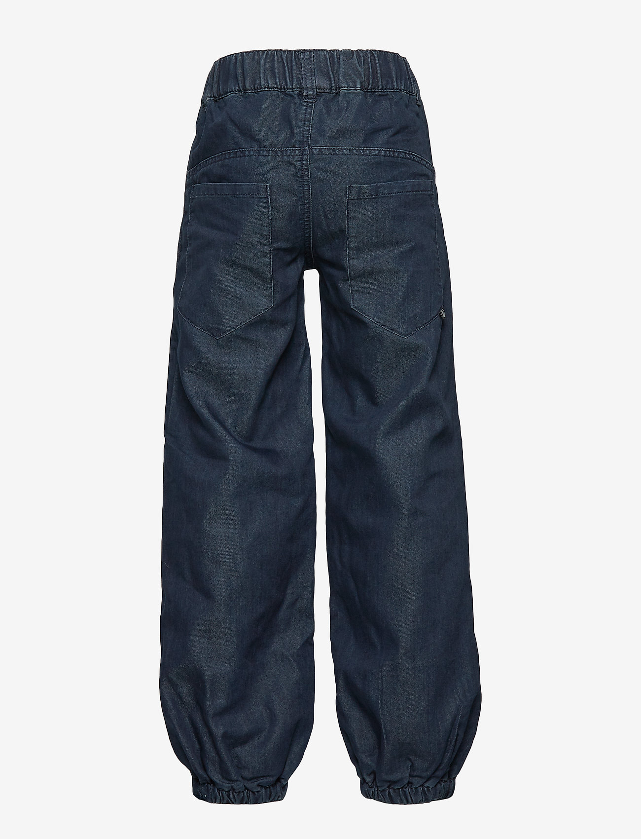 blue baggy trousers