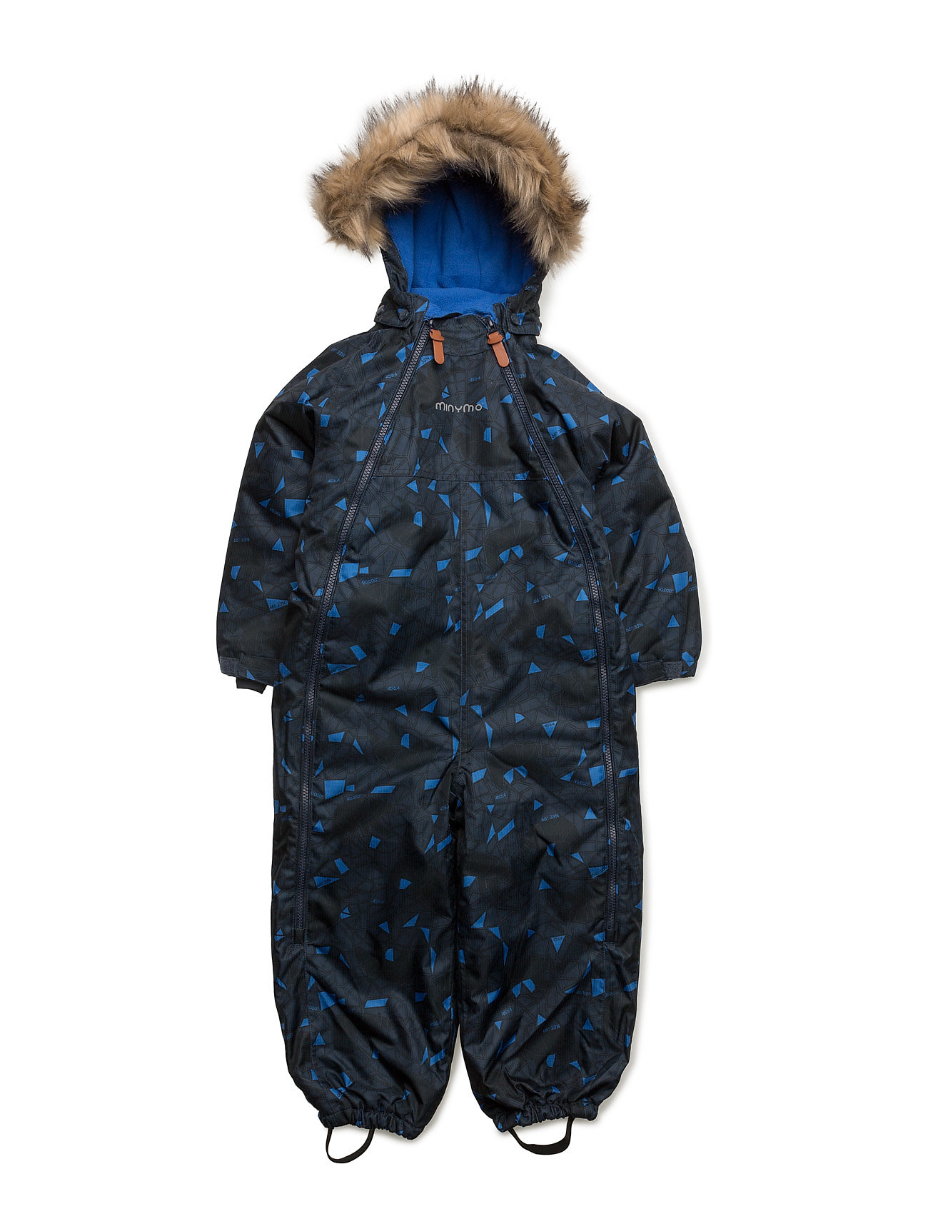 77 Snow Suit Aop Baby With 2 Zippers Overall Voor Kinderen Blauw Minymo minymo kopen in de aanbieding 77 Snow Suit Aop Baby With 2 Zippers Overall Voor Kinderen Blauw Minymo minymo kopen in de aanbieding