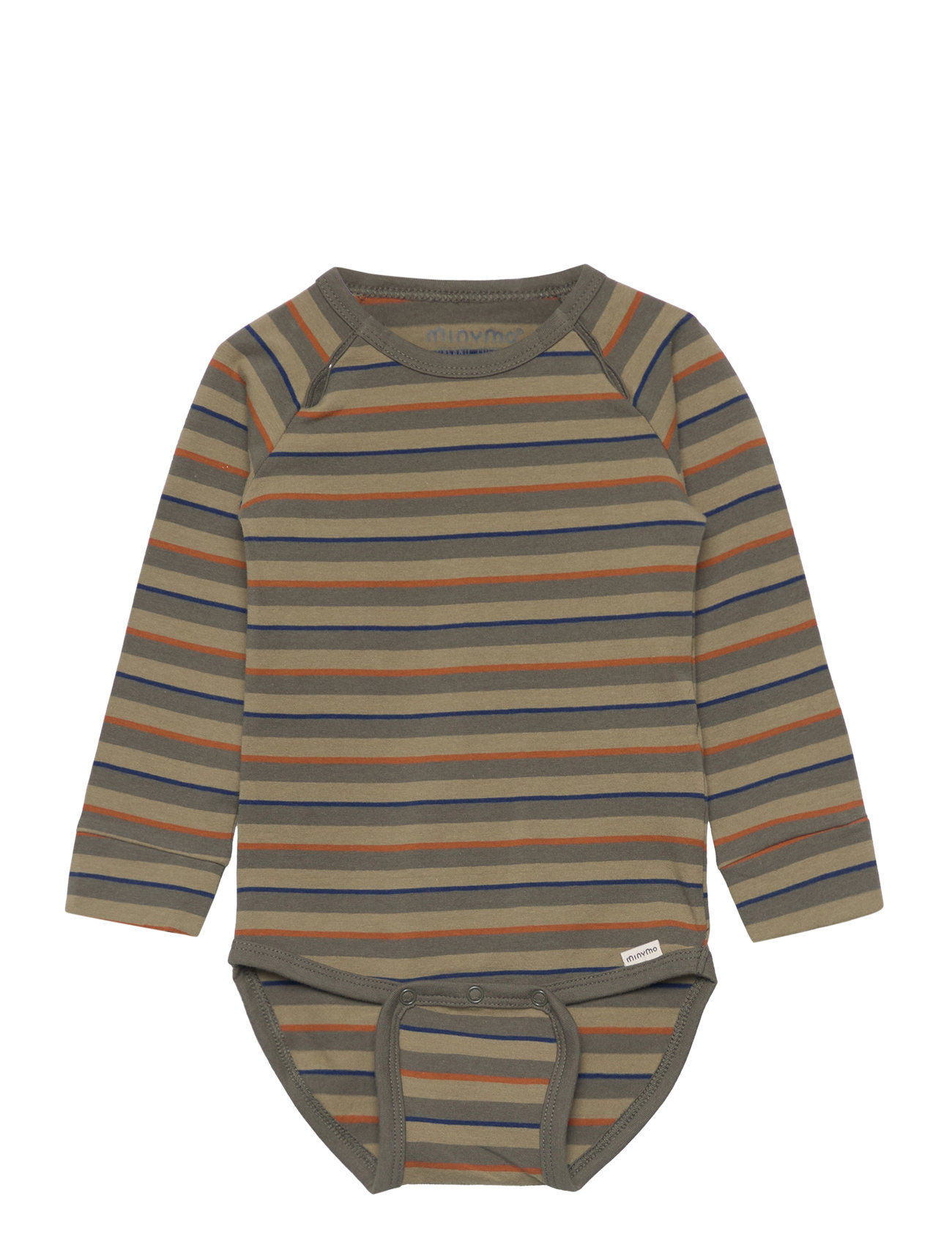 Body Ls Y/D Green Minymo