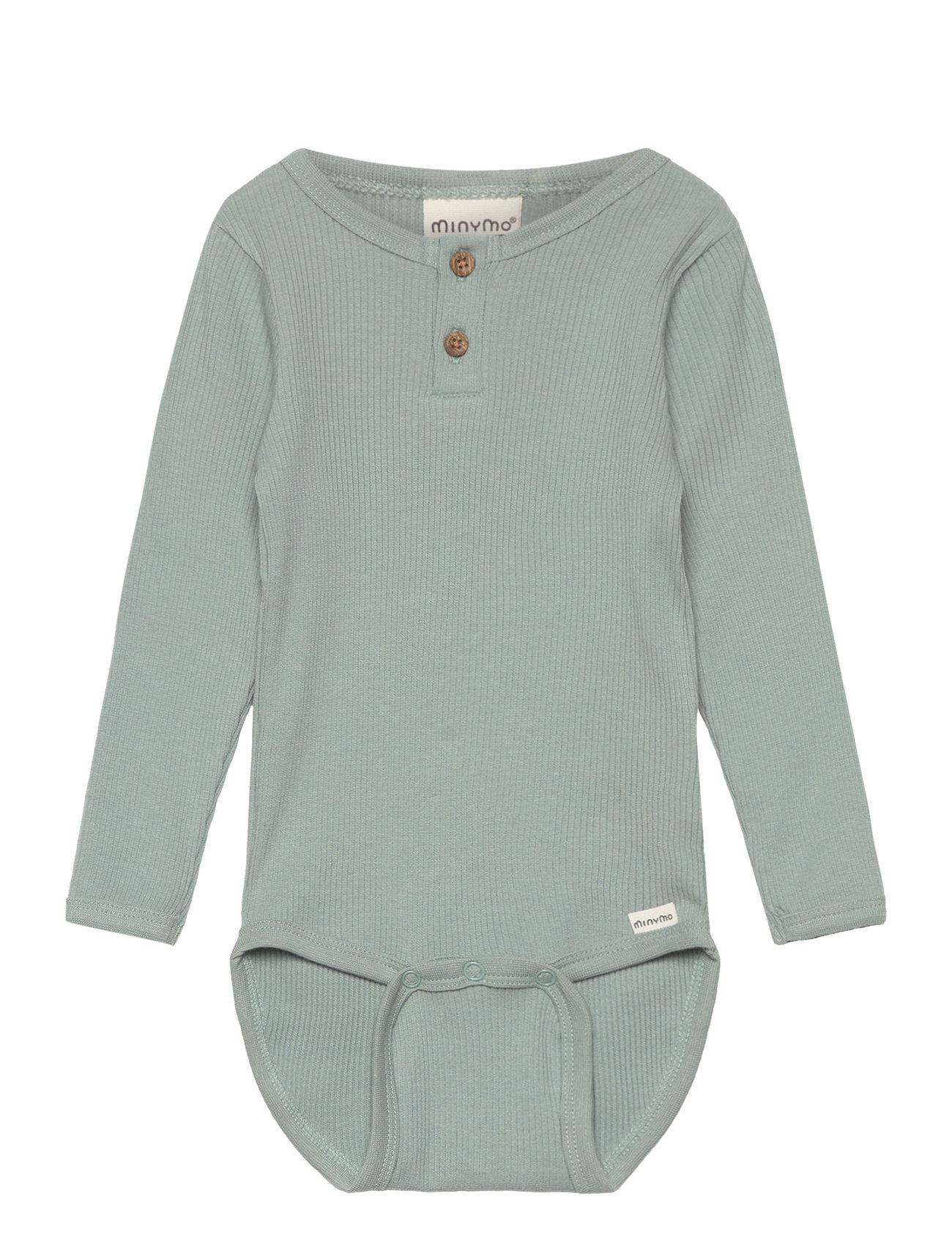 Body Ls Rib Green Minymo 155290