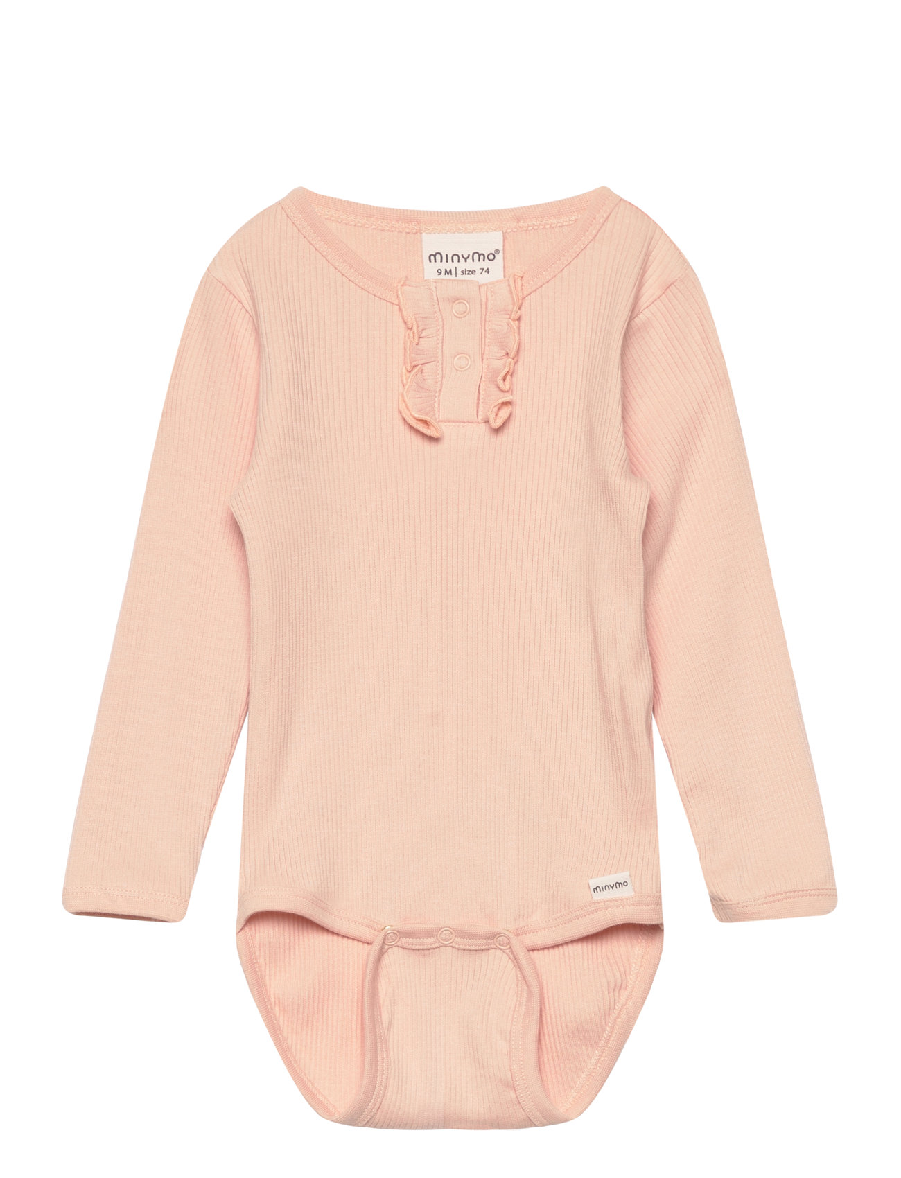 Body Ls Rib Pink Minymo 155308