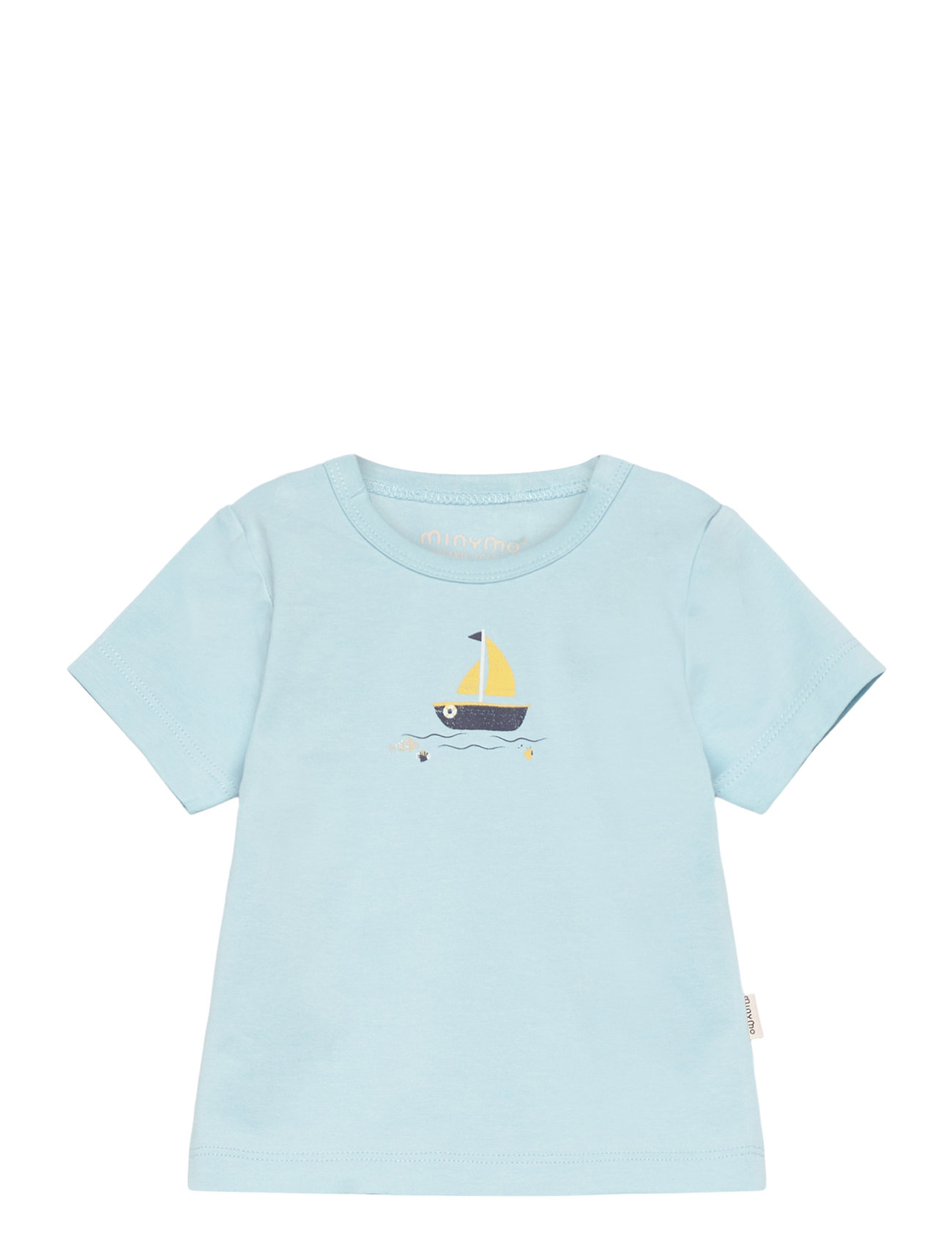 T-Shirt Ss Blue Minymo 176878