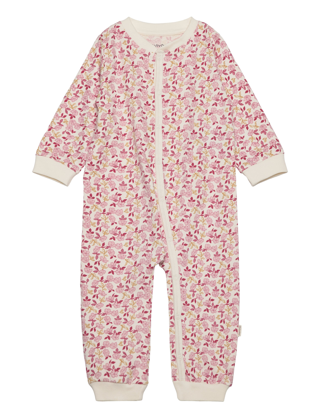 Nightsuit Ls Aop Pink Minymo