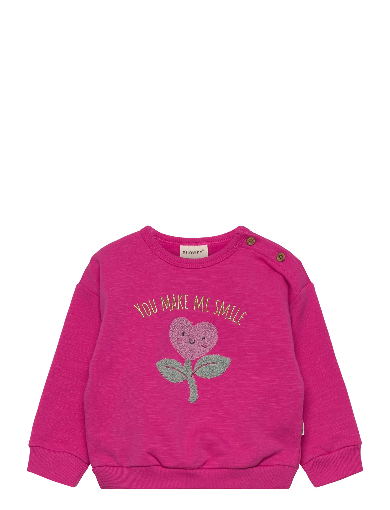 MINYMO Sweatshirt Ls Pink - 74 - Kinder
