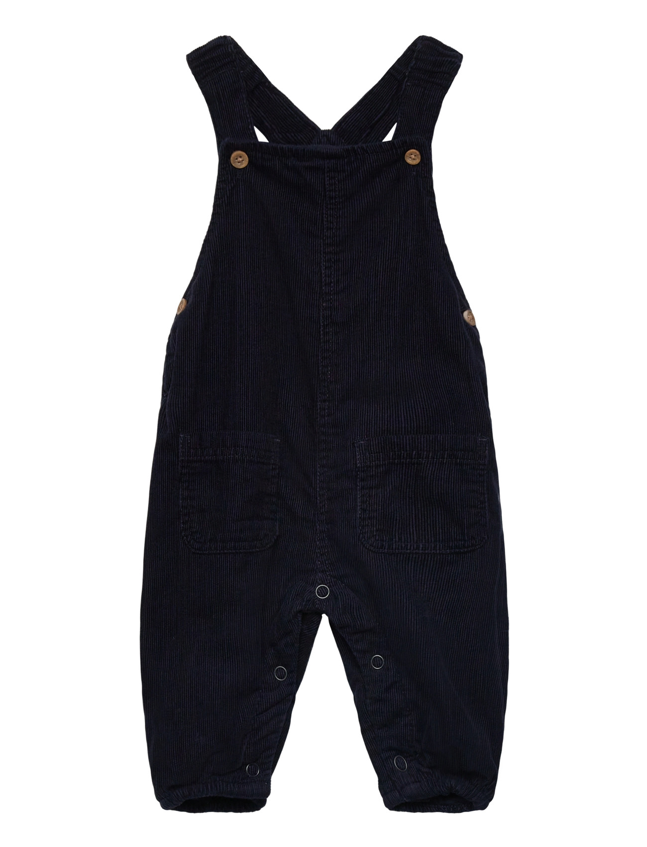 Minymo Overall Corduroy W. Lining, 74, Navy > Jumpsuits, Børn