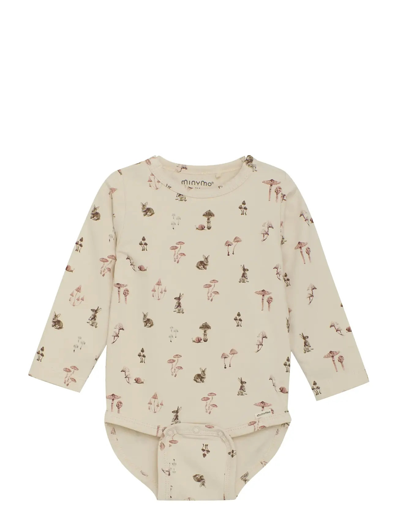 MINYMO Body Ls Aop Cream - 74 - Kinder