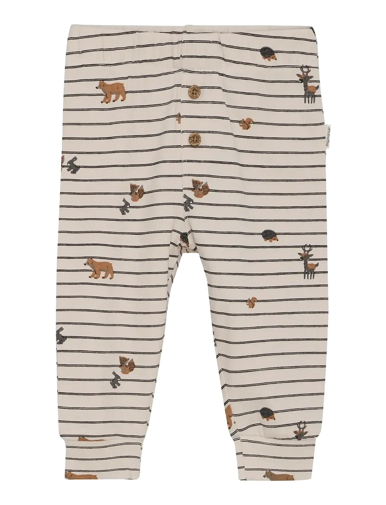 MINYMO Hosen Aop Beige - 80 - Kinder