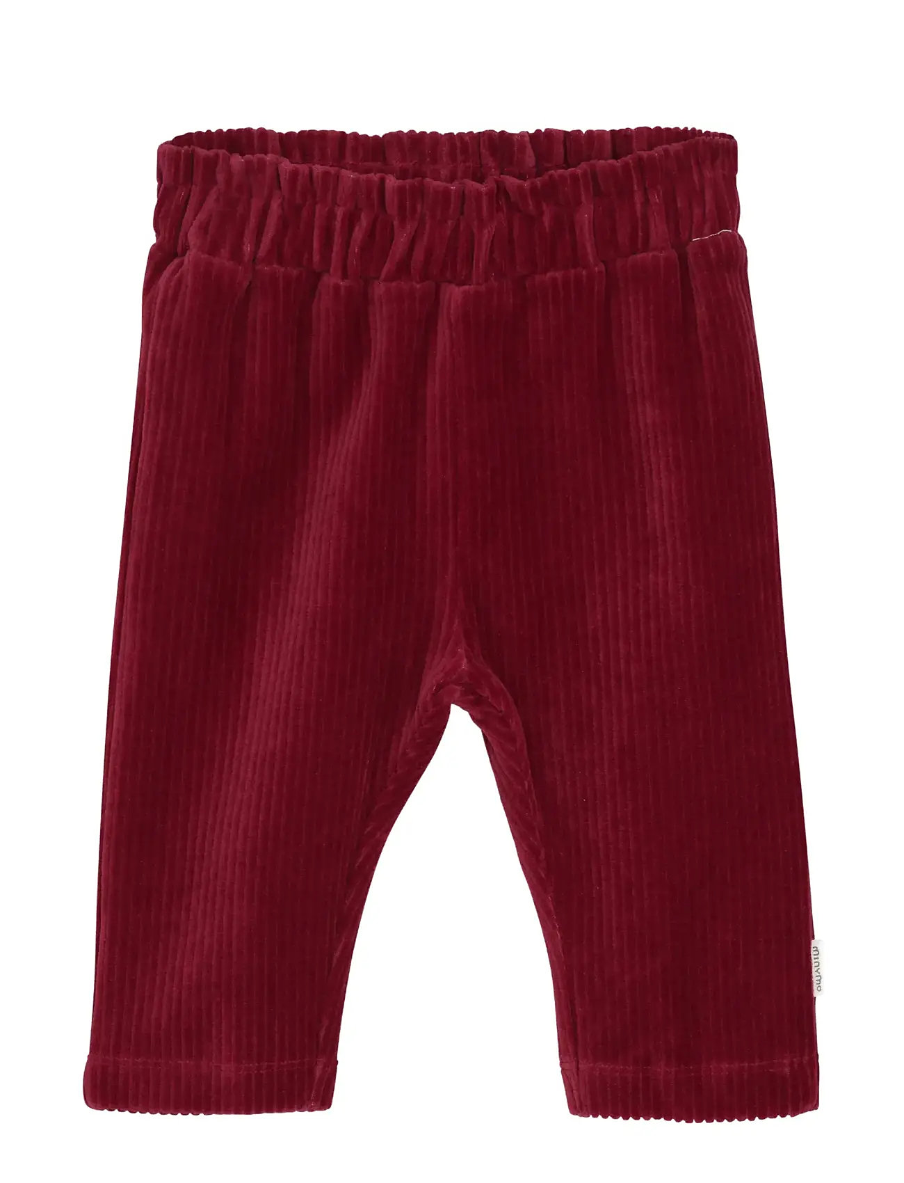 MINYMO Hosen Velour Rot - 56 - Kinder