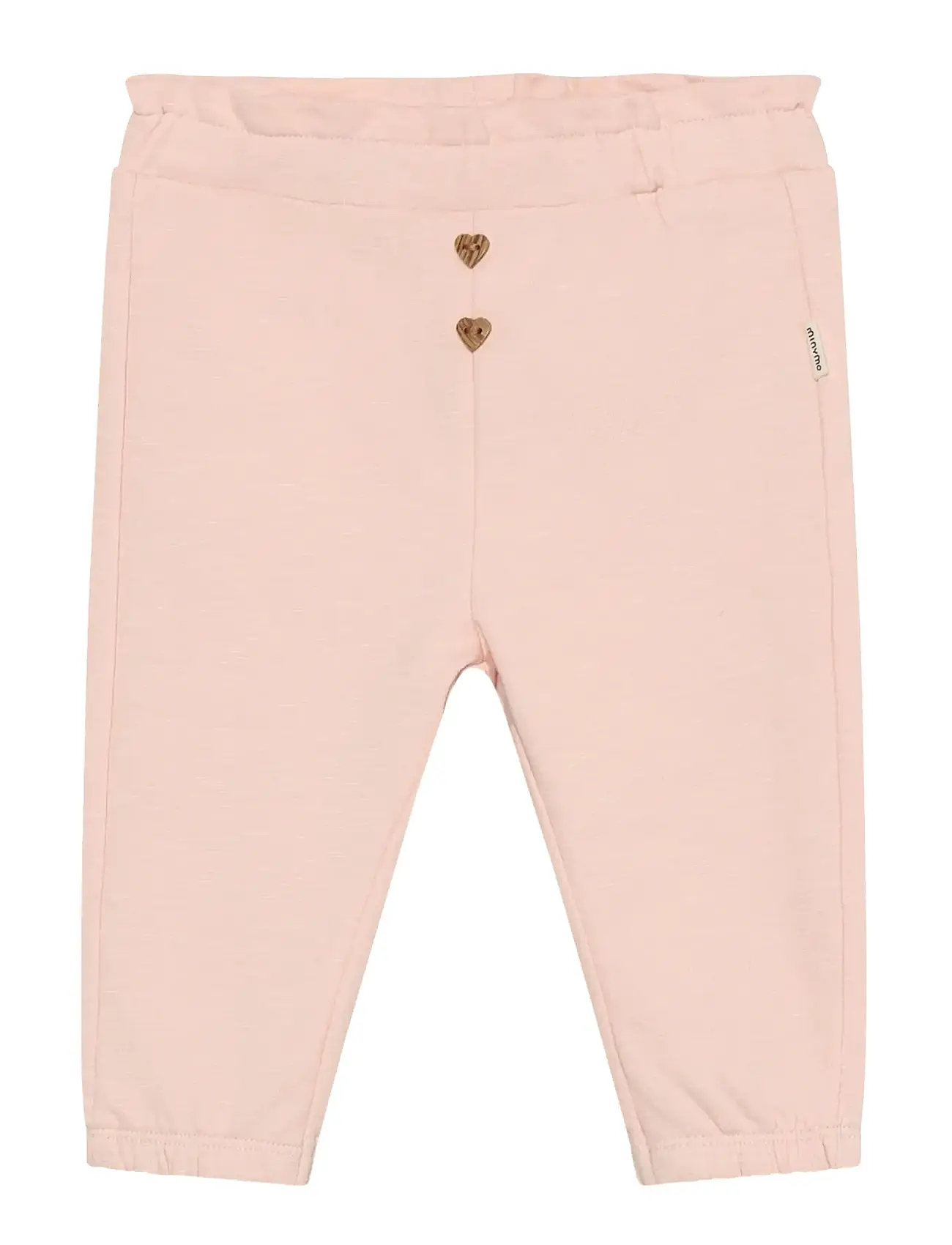 Minymo Pants Sweat, 62, Pink, Underdele > Joggingbukser, Børn