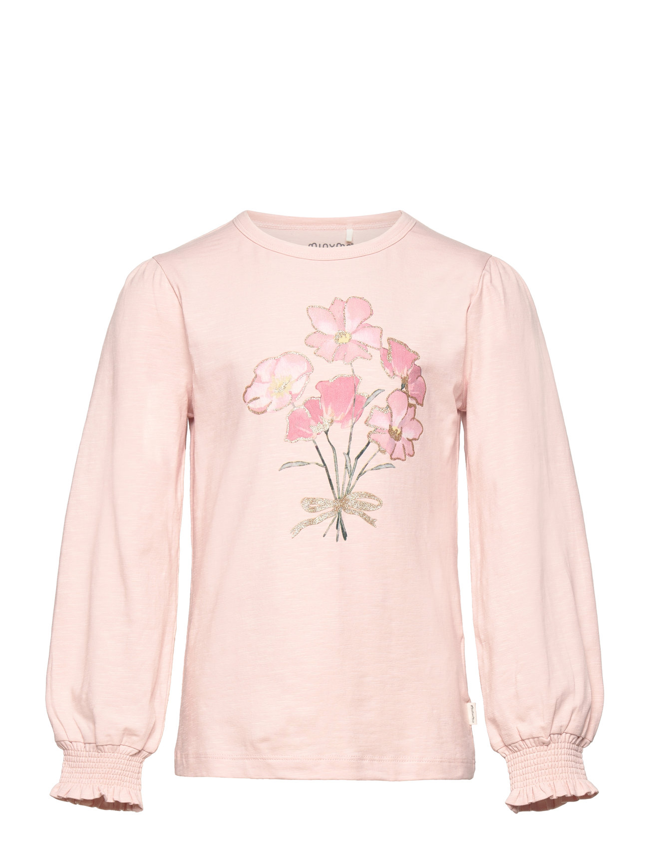 Minymo T-Shirt Ls, 116, Pink, T-Shirts > Langærmede T-shirts, Børn