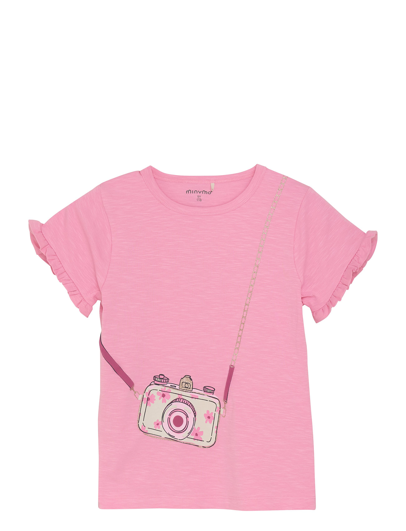 MINYMO T-Shirt Ss Pink - 110 - Kinder