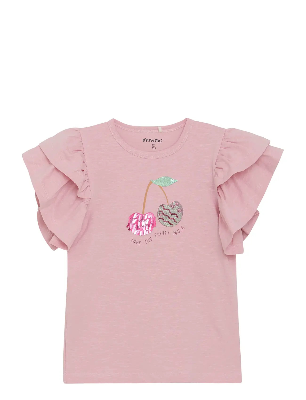 MINYMO T-Shirt Ss Pink - 104 - Kinder