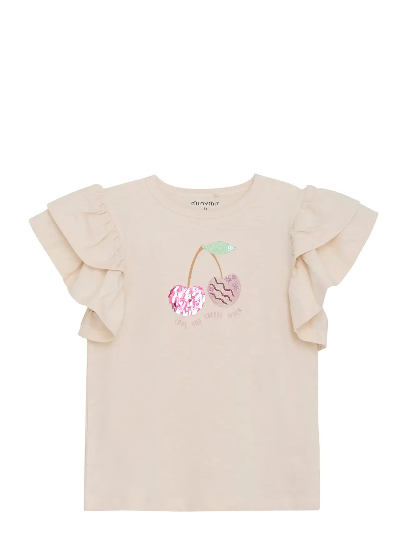 MINYMO T-Shirt Ss Beige - 104 - Kinder
