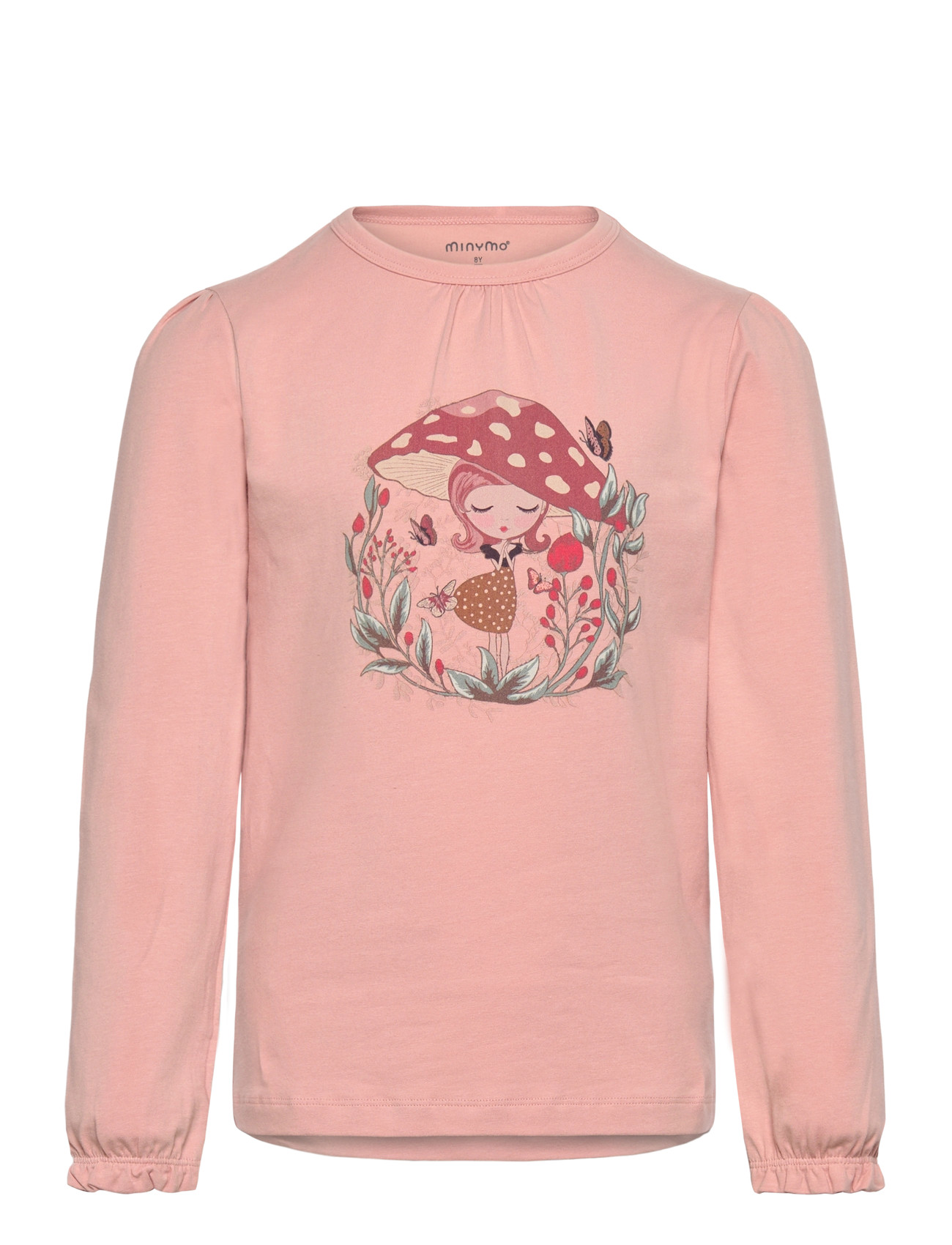 MINYMO T-Shirt Ls Pink - 104 - Kinder